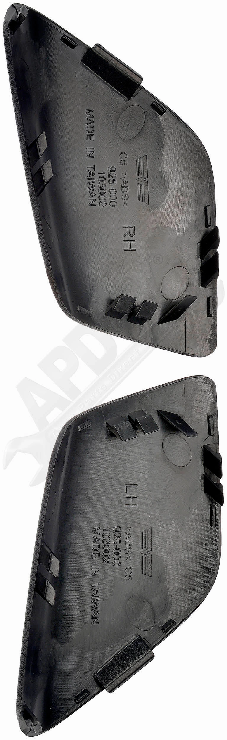 APDTY 159260 Center High Mount Third Brake Light Trim Panel Covers