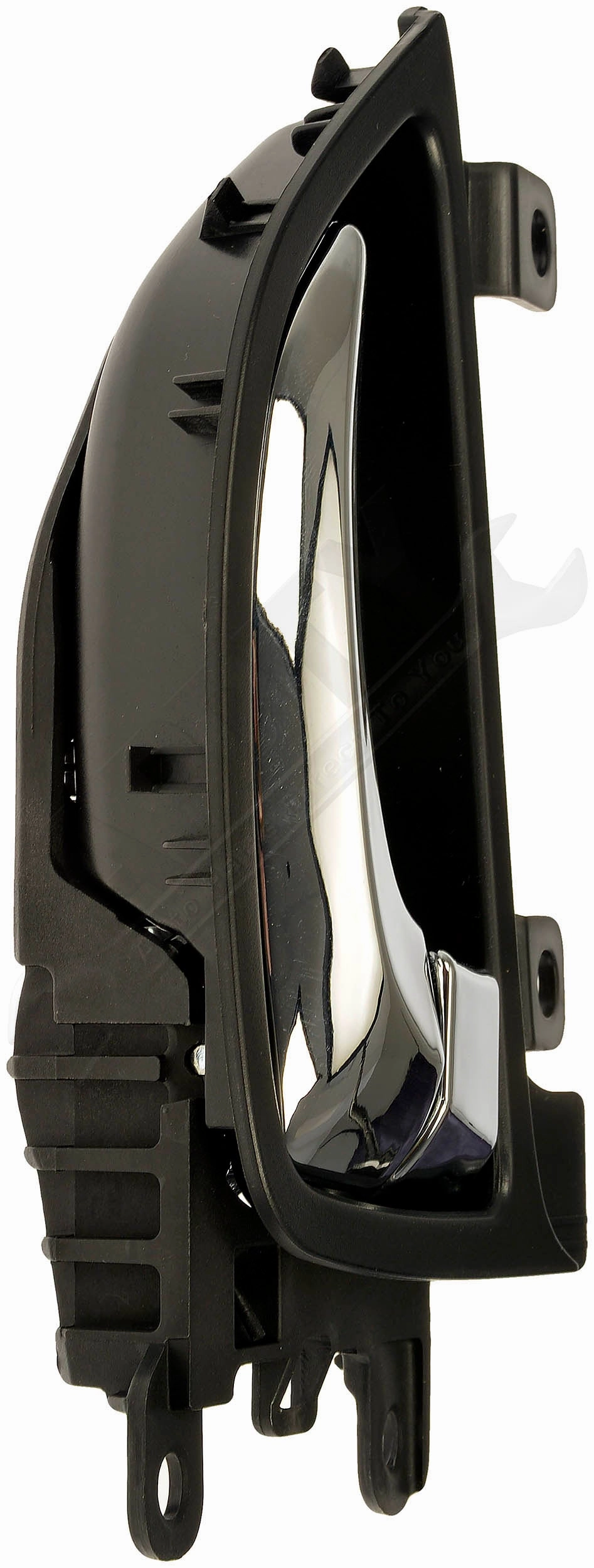 APDTY 159297 Front Right Interior Door Handle with Chrome Lever