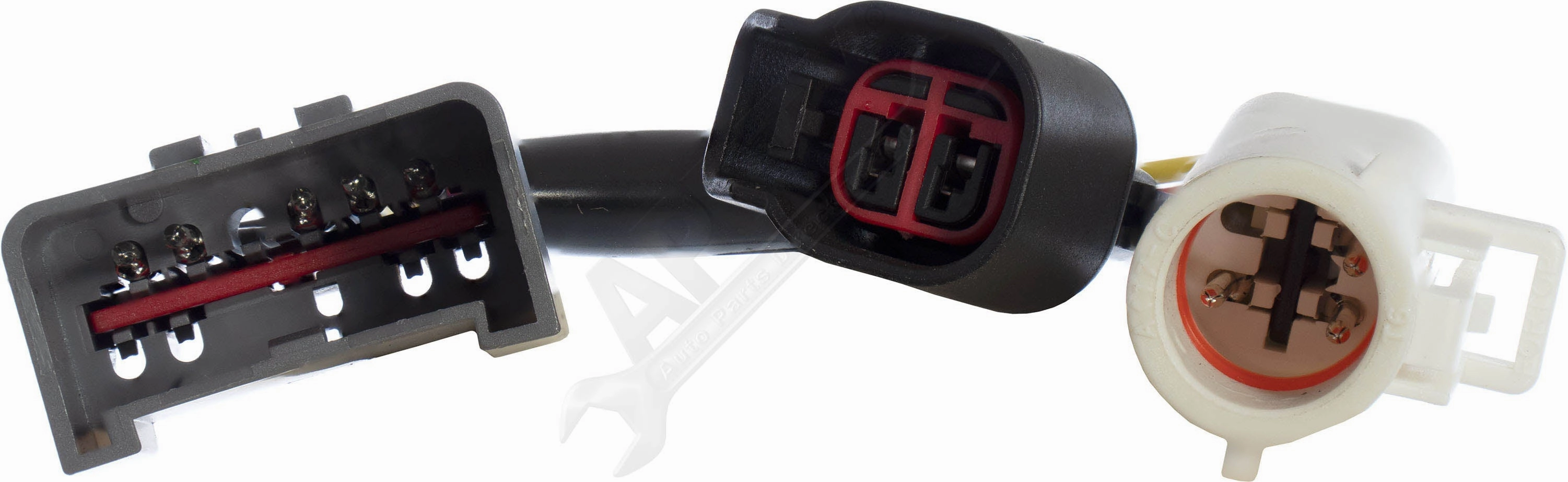 APDTY 159376 Tow Mirror Wire Wiring Harness 5 Wire Adapater Connector Jumper