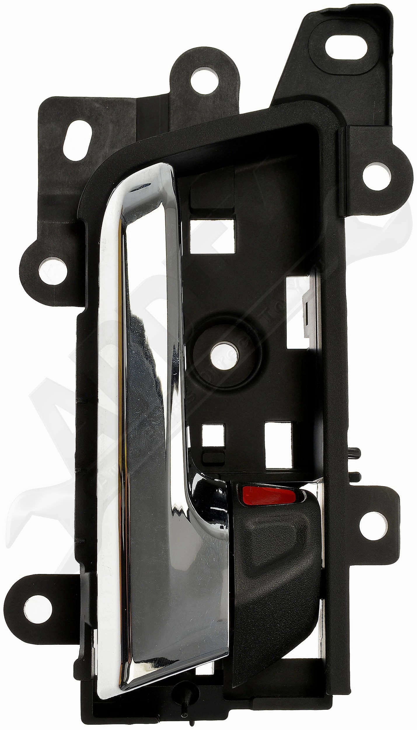 APDTY 159674 Passenger Side Interior Door Handle (Front or Rear, w/Chrome Lever)