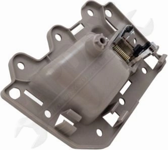 APDTY 93273 Interior Door Handle Kit; Chrome Lever Beige Housing; Front Left