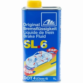 ATE 706402 Brake Fluid ATE SL.6 DOT 4 Low Viscosity 1 Liter