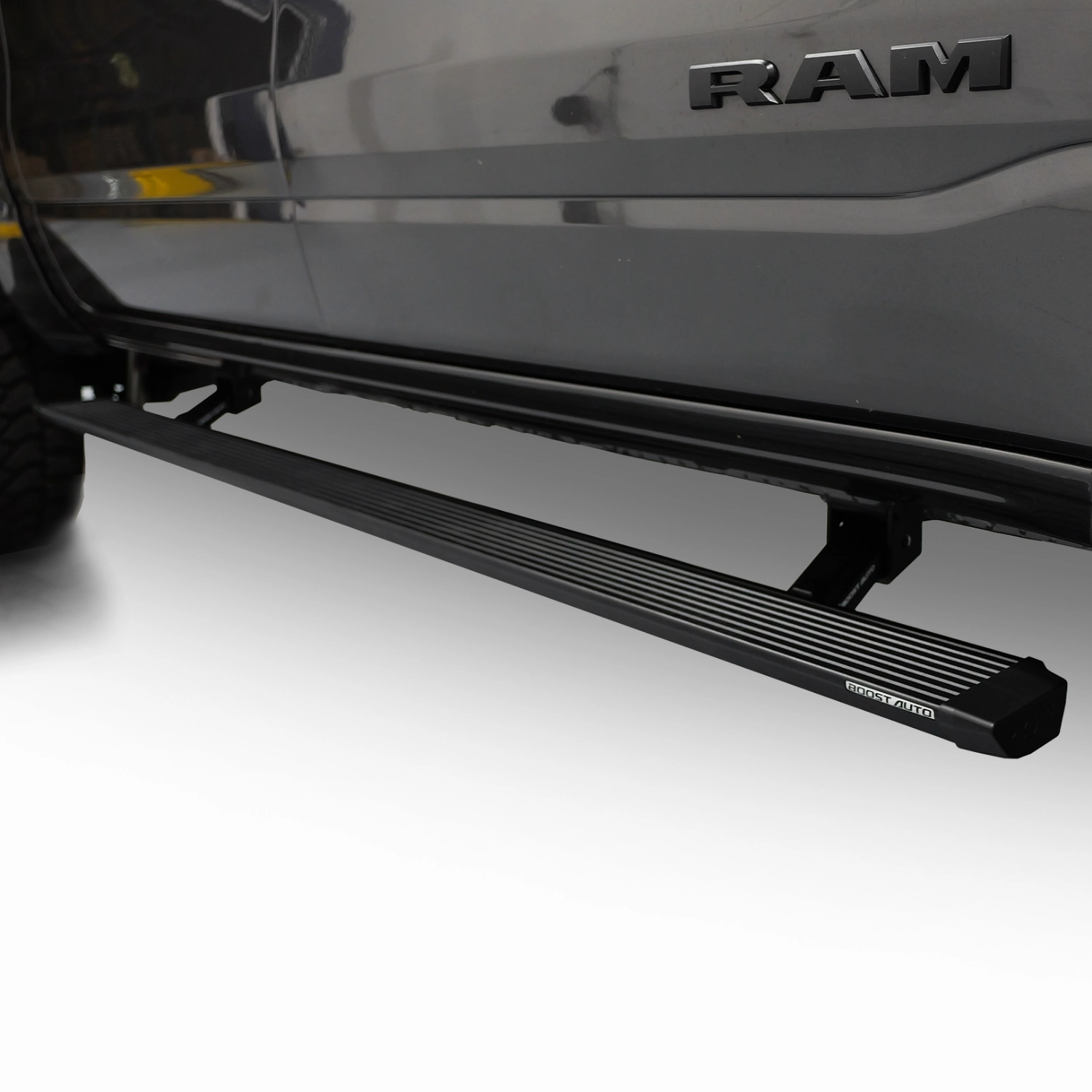 Boost Auto Powered Running Boards | 2009-2018 Dodge Ram 1500