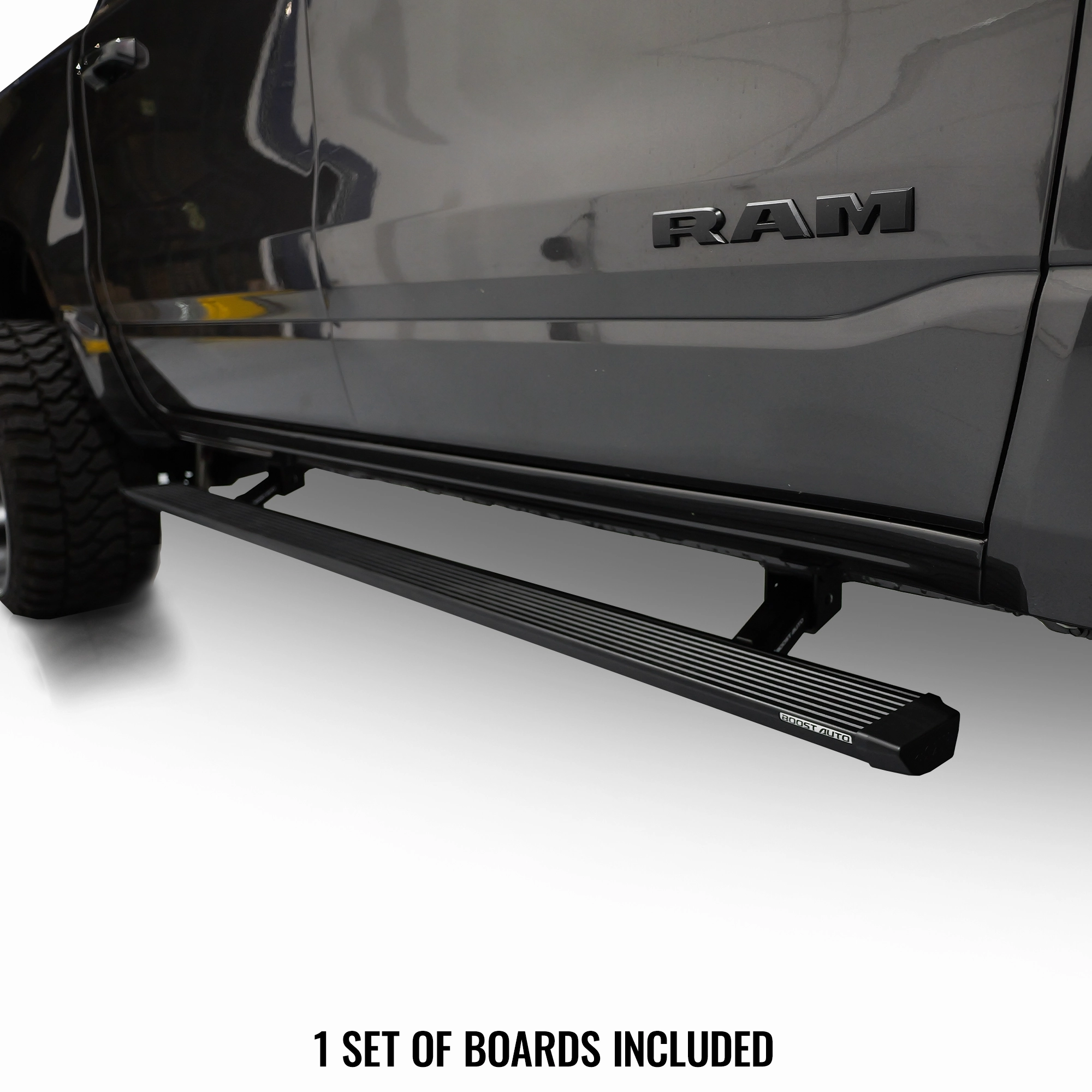 Boost Auto Powered Running Boards | 2019-2024 Dodge Ram 2500/3500