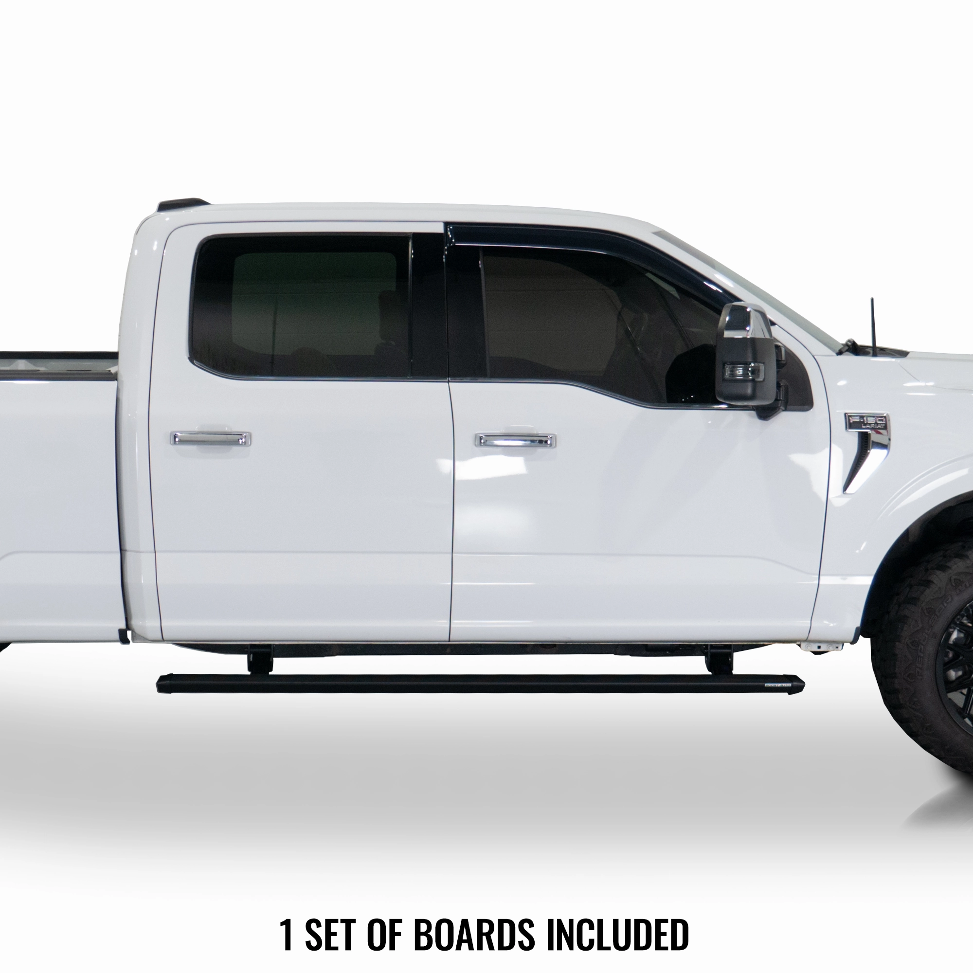 Boost Auto Powered Running Boards | 2021-2024 Ford F150