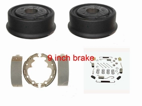 Brake Drum shoe and spring kit fit 1990-2006 Jeep Cherokee Wrangler 9 INCH brake