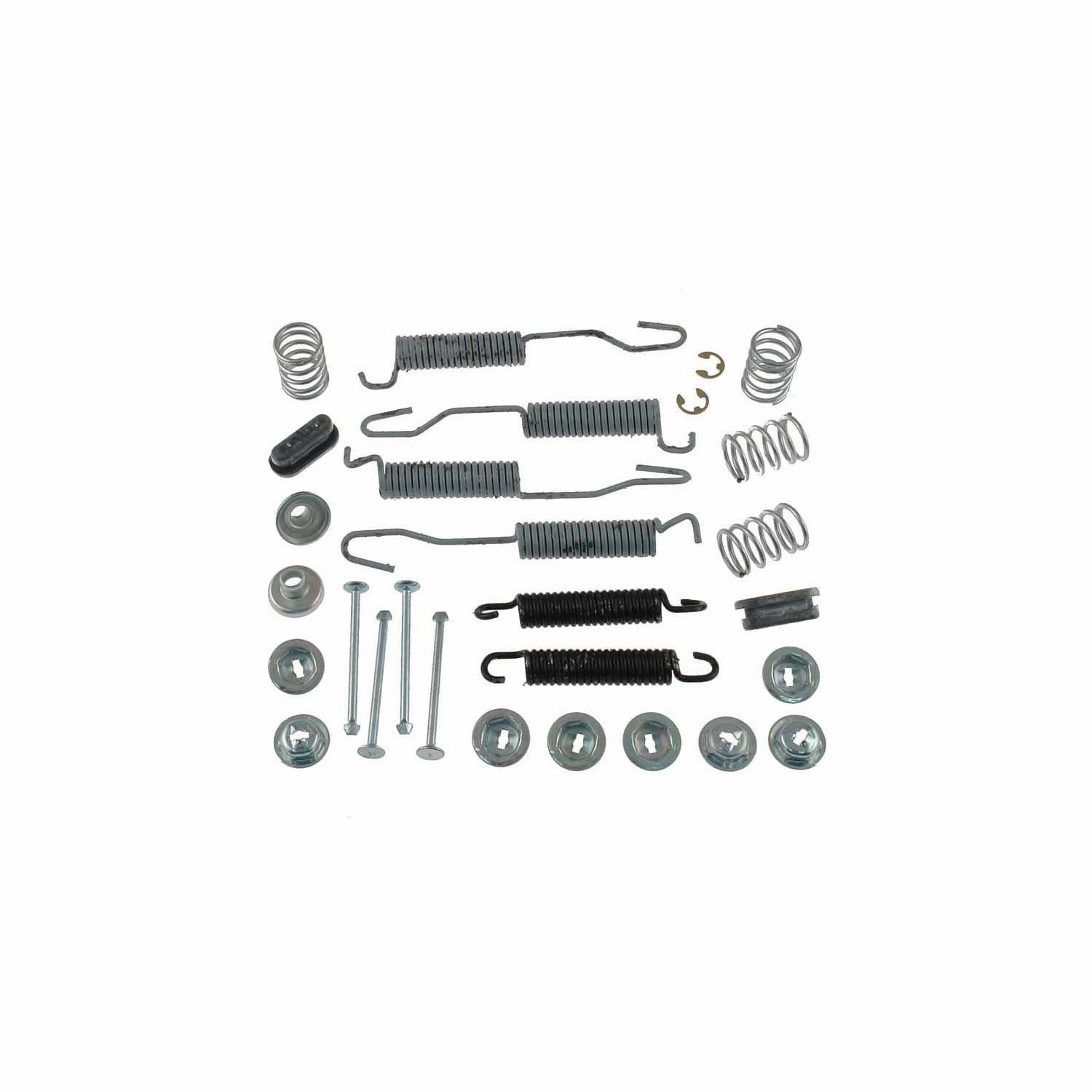 Brake hardware spring kit with brake adjusters front & rear Chevy 1951-1958