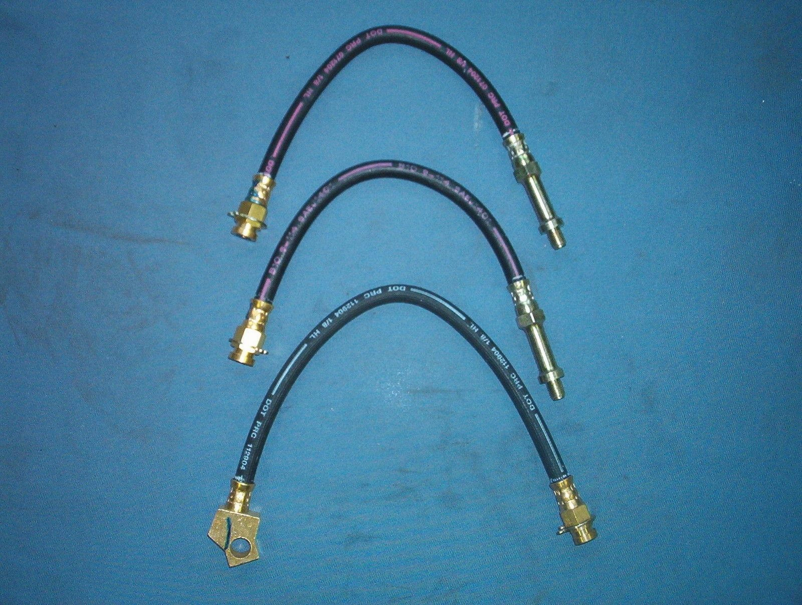 Brake hose Buick Chevrolet Oldsmobile - front & rear all 3 hoses 1969-1973 USA