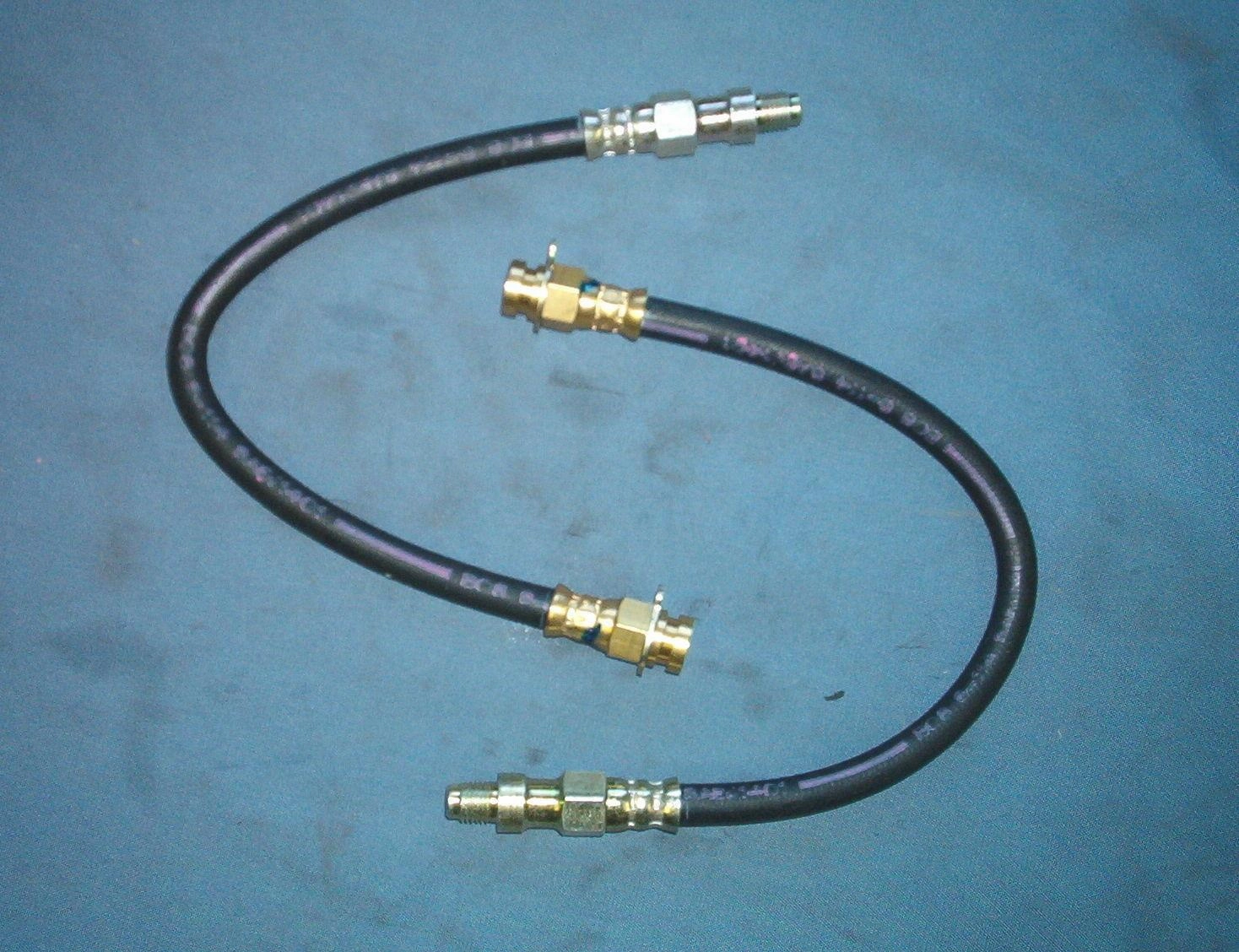 Brake Hose set Mercury Edsel Lincoln & Ford Fairlane front 1957-1966 Made USA