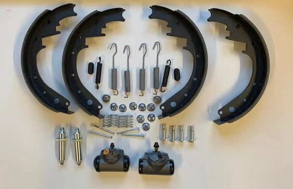 Brake Shoe Drum Wheel cylinder Spring Adjuster Chevrolet 1955 1956 1957 FRONT