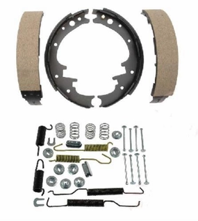 Brake shoe with spring kit Dodge Dart Plymouth Valiant Duster REAR 10 X 1 3/4