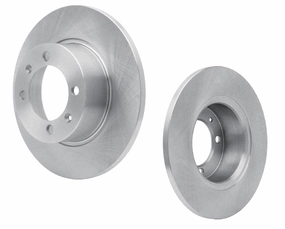 BREMBO Brake Rotor set Fit Volvo DL  FRONT 1976-1987 SOLID Rotor MADE in ITALY