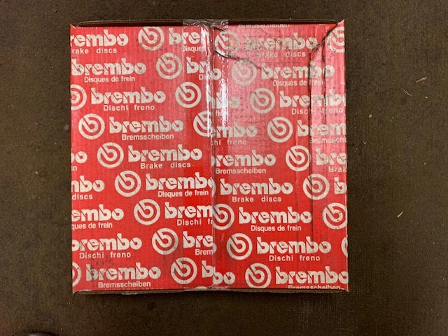 BREMBO Brake Rotor set Fit Volvo DL  FRONT 1976-1987 SOLID Rotor MADE in ITALY