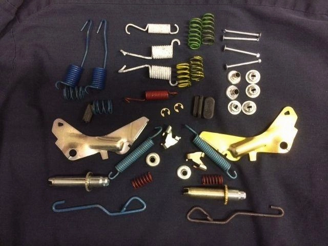 Chevrolet spring kit & adjusters also Buick Oldsmobile & Pontiac 1964-1976 REAR