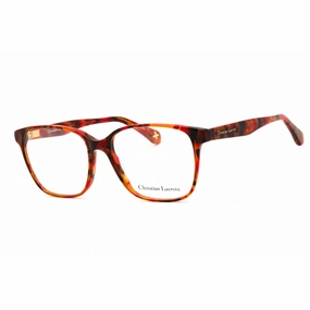 Christian Lacroix Women's Eyeglasses - Red Gold Tortoise Plastic Frame | CL1136 259