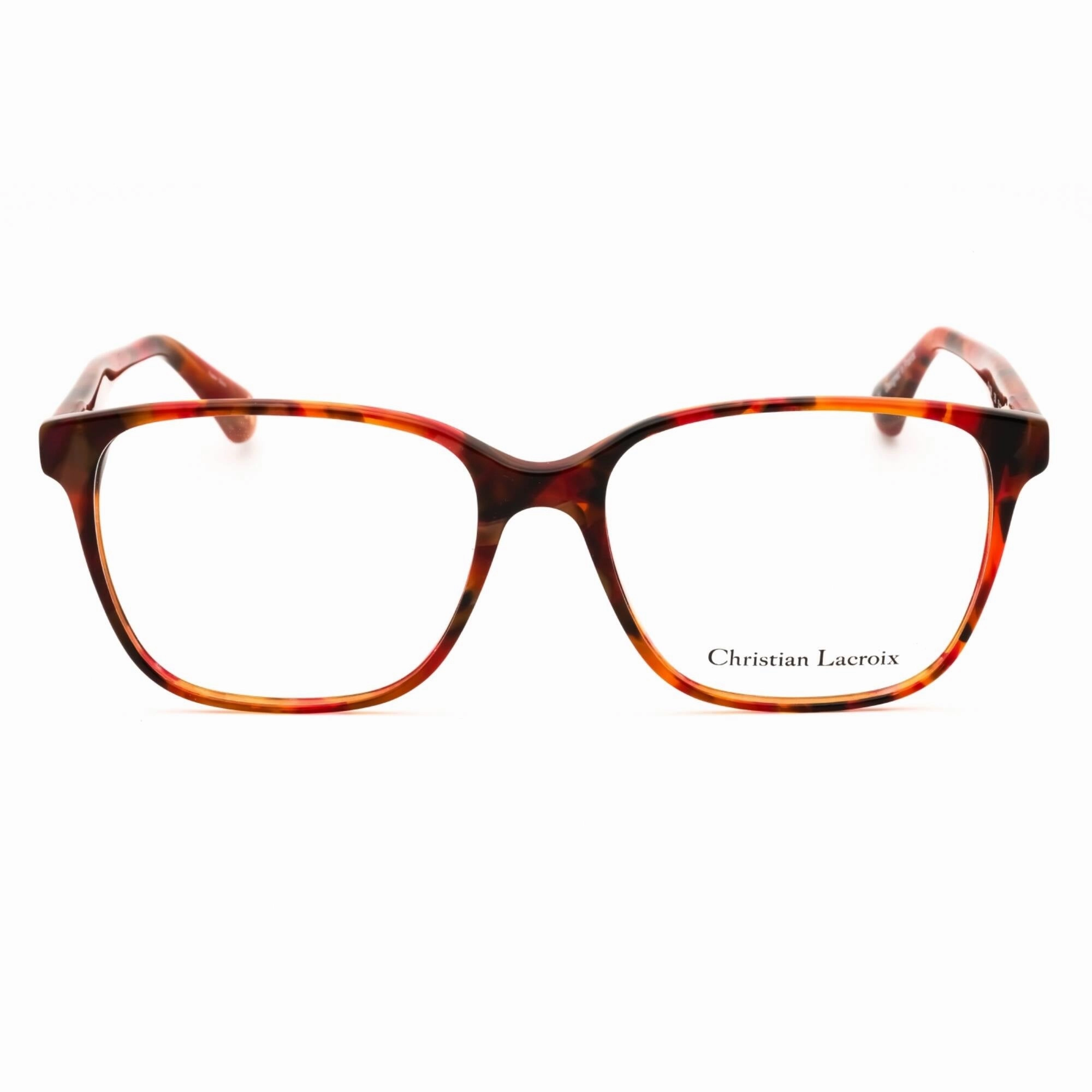 Christian Lacroix Women's Eyeglasses - Red Gold Tortoise Plastic Frame | CL1136 259