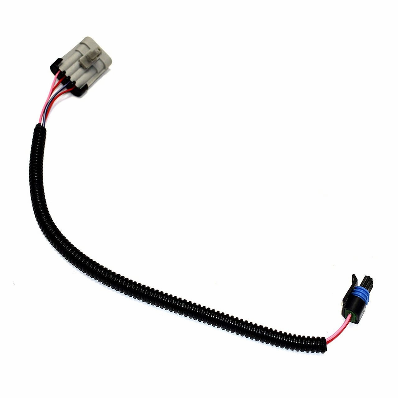 Complete OptiSpark Spline Drive Distributor with Wiring Harness Compatible With Chevy GMC Chevrolet 92-94 LT1 V8 5.7L Black Cap