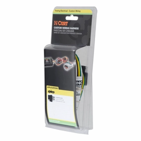 Custom Wiring, 4-Way Flat, Select Taurus, Sable Sedan