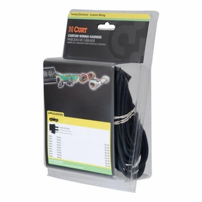 Custom Wiring Harness, 4-Way Flat Output Jeep Cherokee