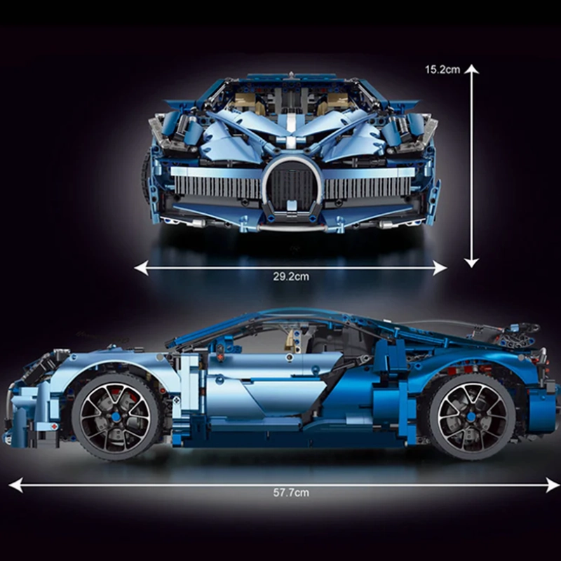 Devil Hypercar 3728pcs