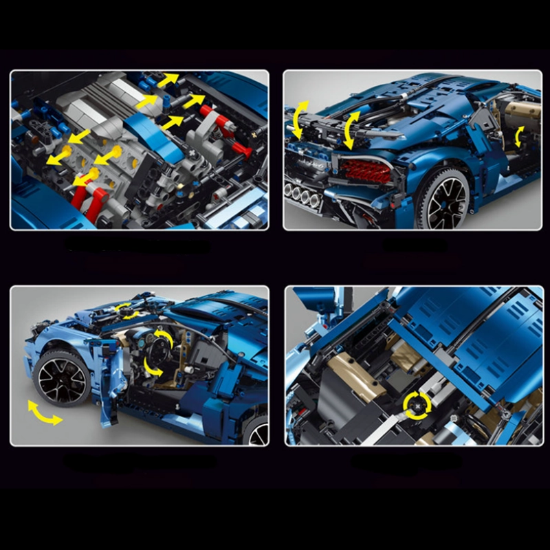 Devil Hypercar 3728pcs