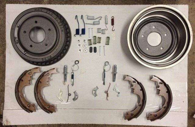 Dodge Caravan drum Brake shoe & hardware Chrylser Plymouth Mini Van 2001-2007