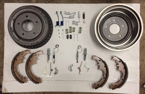Dodge Caravan drum Brake shoe & hardware Chrylser Plymouth Mini Van 2001-2007