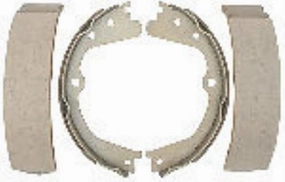 Ford E-150 E250 E350 E450  Parking Brake Shoe with hardware kit 2008-2010