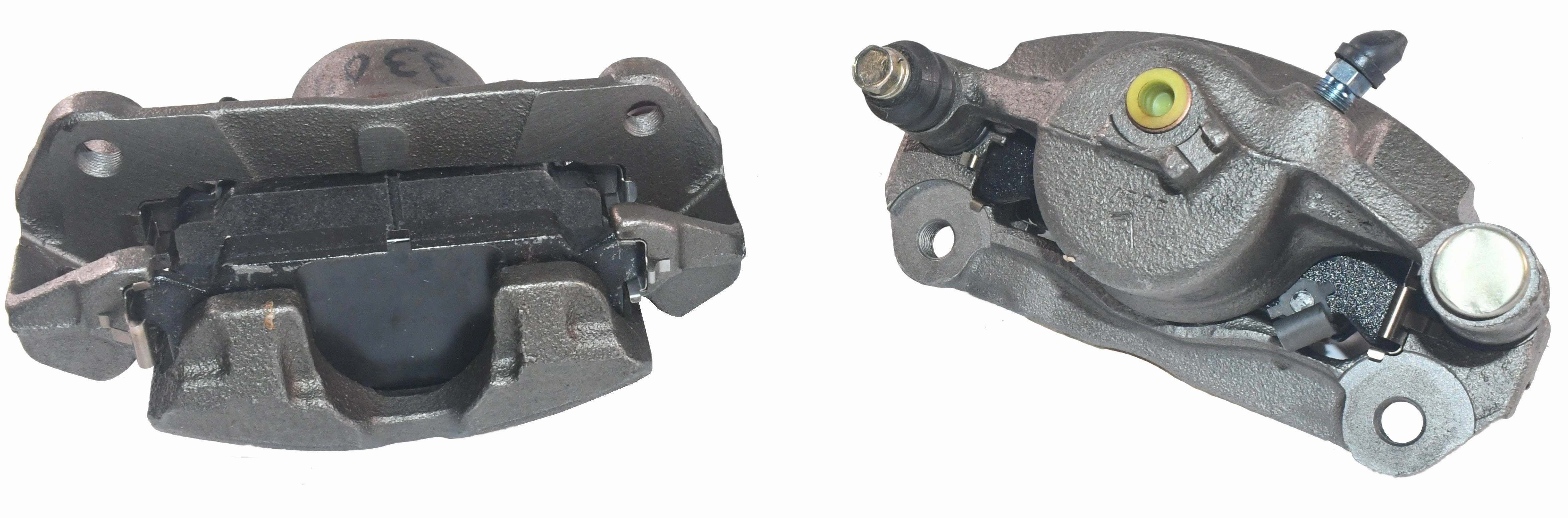 Front brake caliper set (Left and Right) with pads 1984-1985 Honda Accord