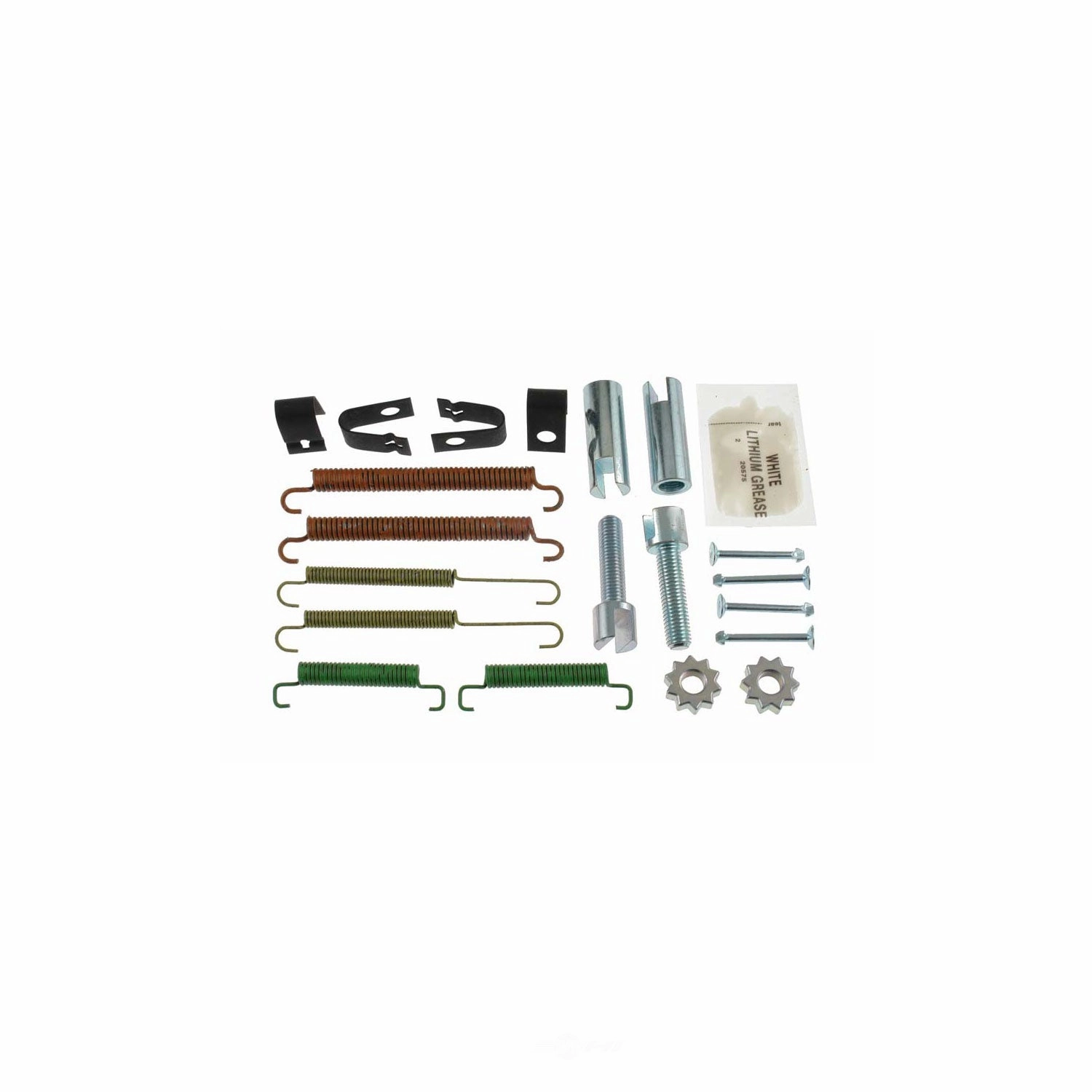 H7312 Carlson Brake Drum Hardware Kit, Rear
