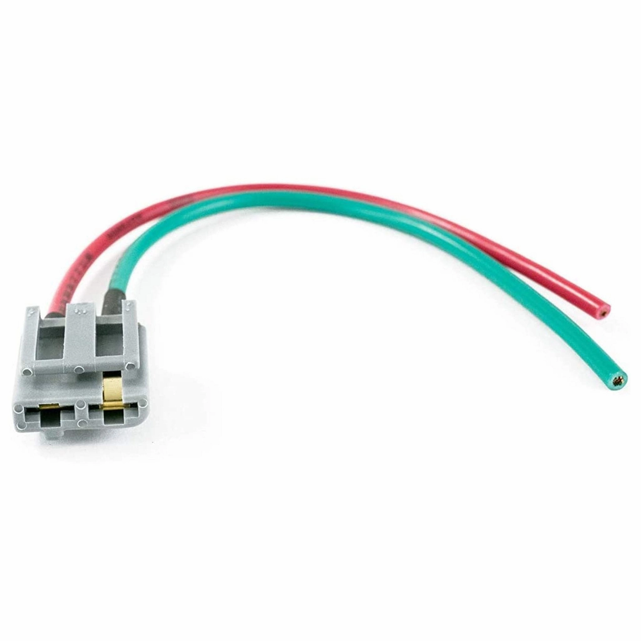 HEI Distributor w-Spark Plug Wires & HEI Pigtail Harness Complete Kit, Black Cap