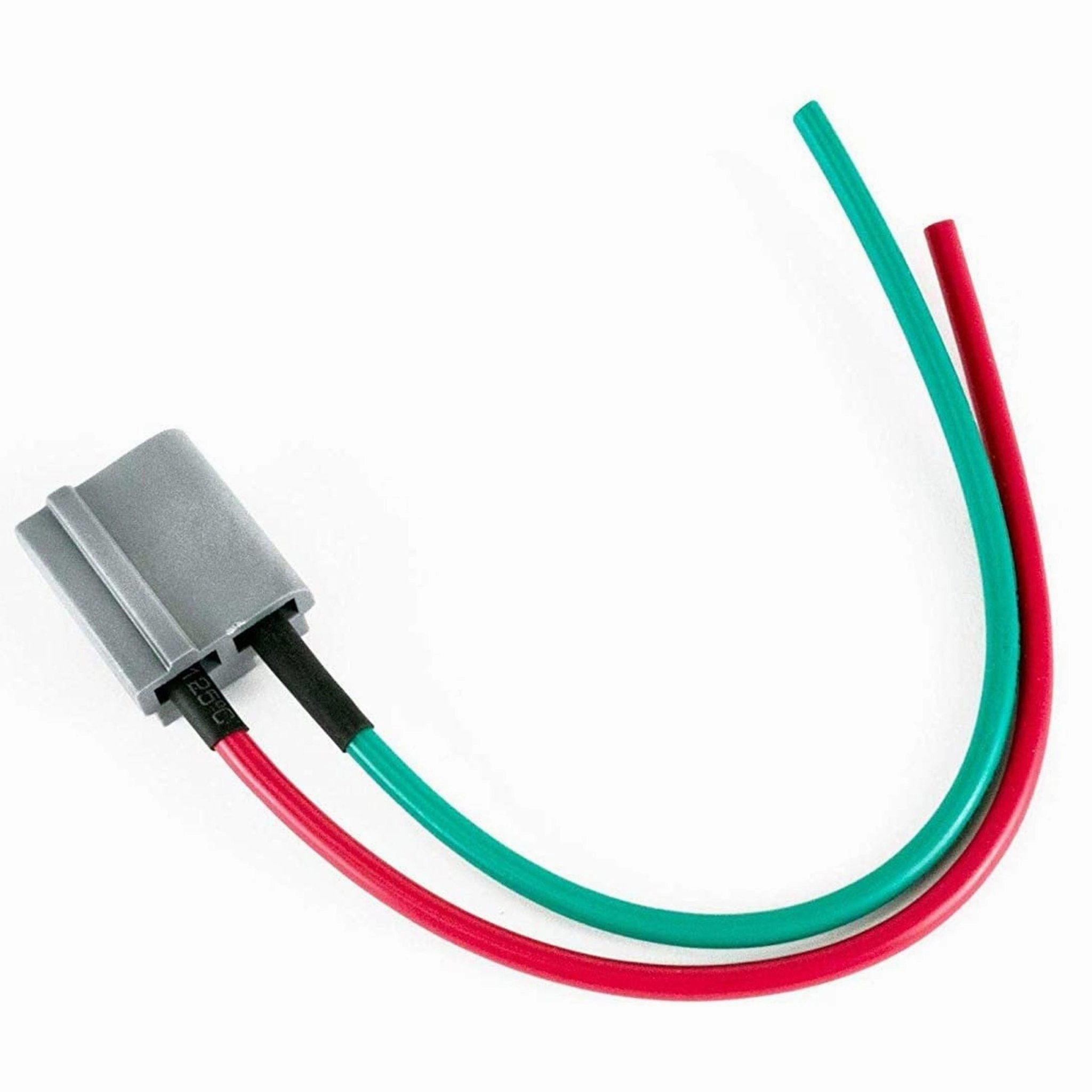 HEI Distributor with Under the Exhaust Spark Plug Wires & HEI Pigtail Harness Complete Kit Compatible with Chevrolet Chevy GM GMC SBC 265 267 283 350 383 400 Black Cap