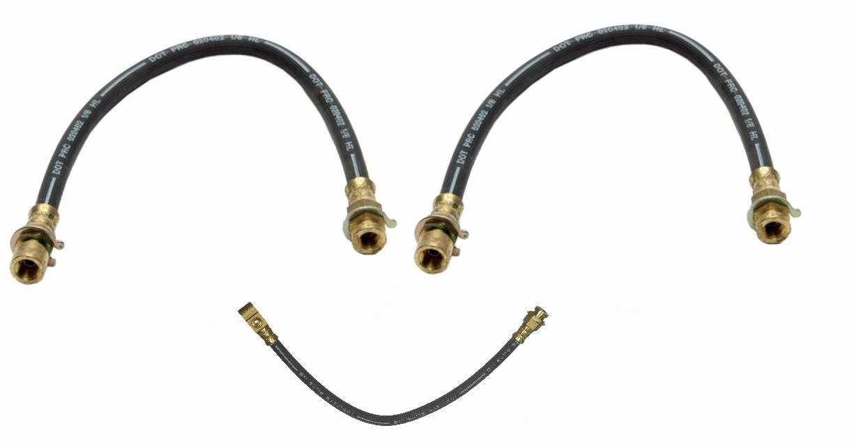 International Scout  Brake hose set 3 hoses 1971 1972 1973 Made in USA