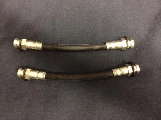 Jeep brake hose Set 1942-1966 Front  2 hoses Made in USA