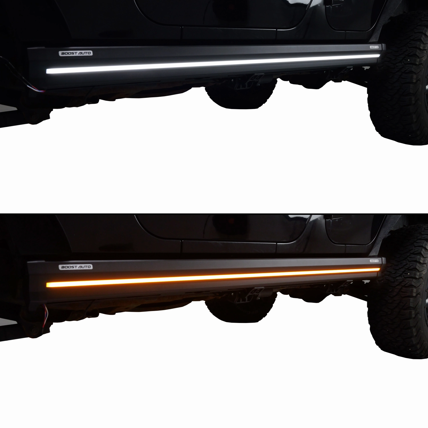 Lumastep M2 Powered Light Up Running Boards | 2007-2018 Jeep Wrangler JKU