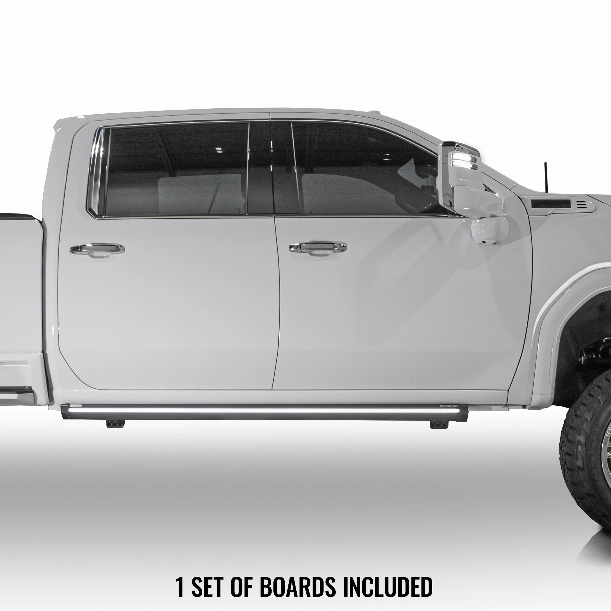 Lumastep M2 Powered Light Up Running Boards | 2020-2025 Chevy Silverado & GMC Sierra 2500/3500