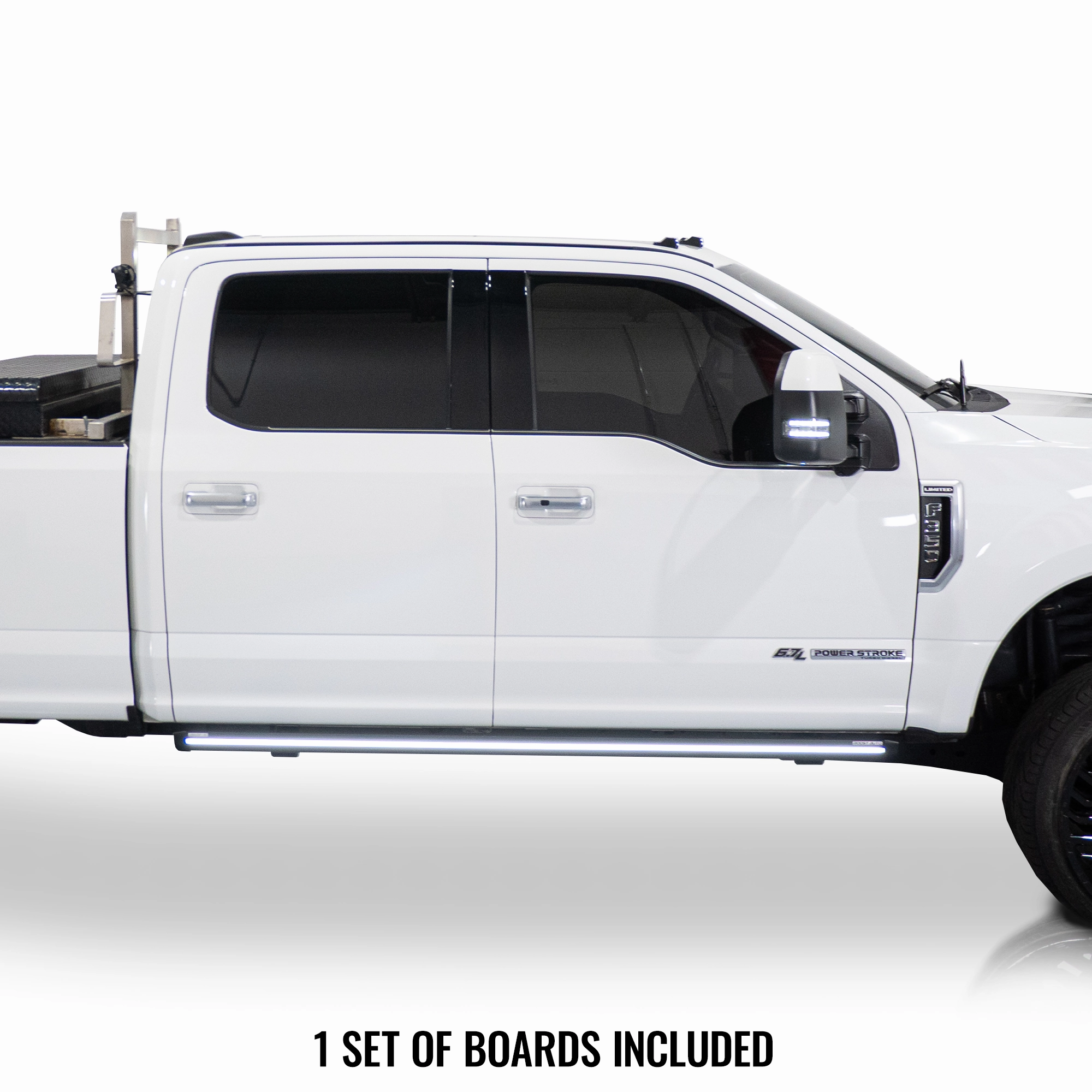Lumastep M2 Powered Light Up Running Boards | 2023-2024 Ford F250/F350 Superduty