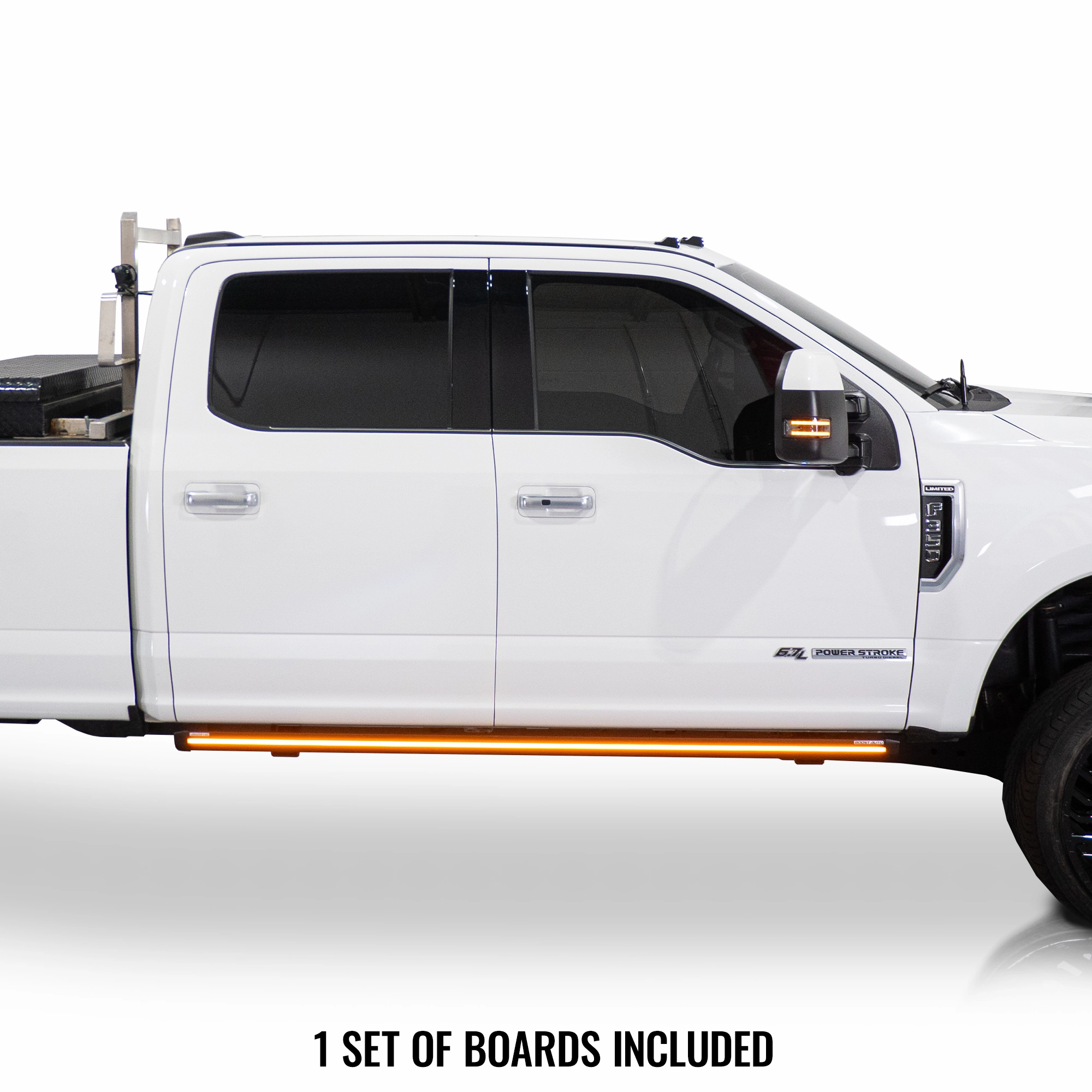 Lumastep M2 Powered Light Up Running Boards | 2023-2024 Ford F250/F350 Superduty