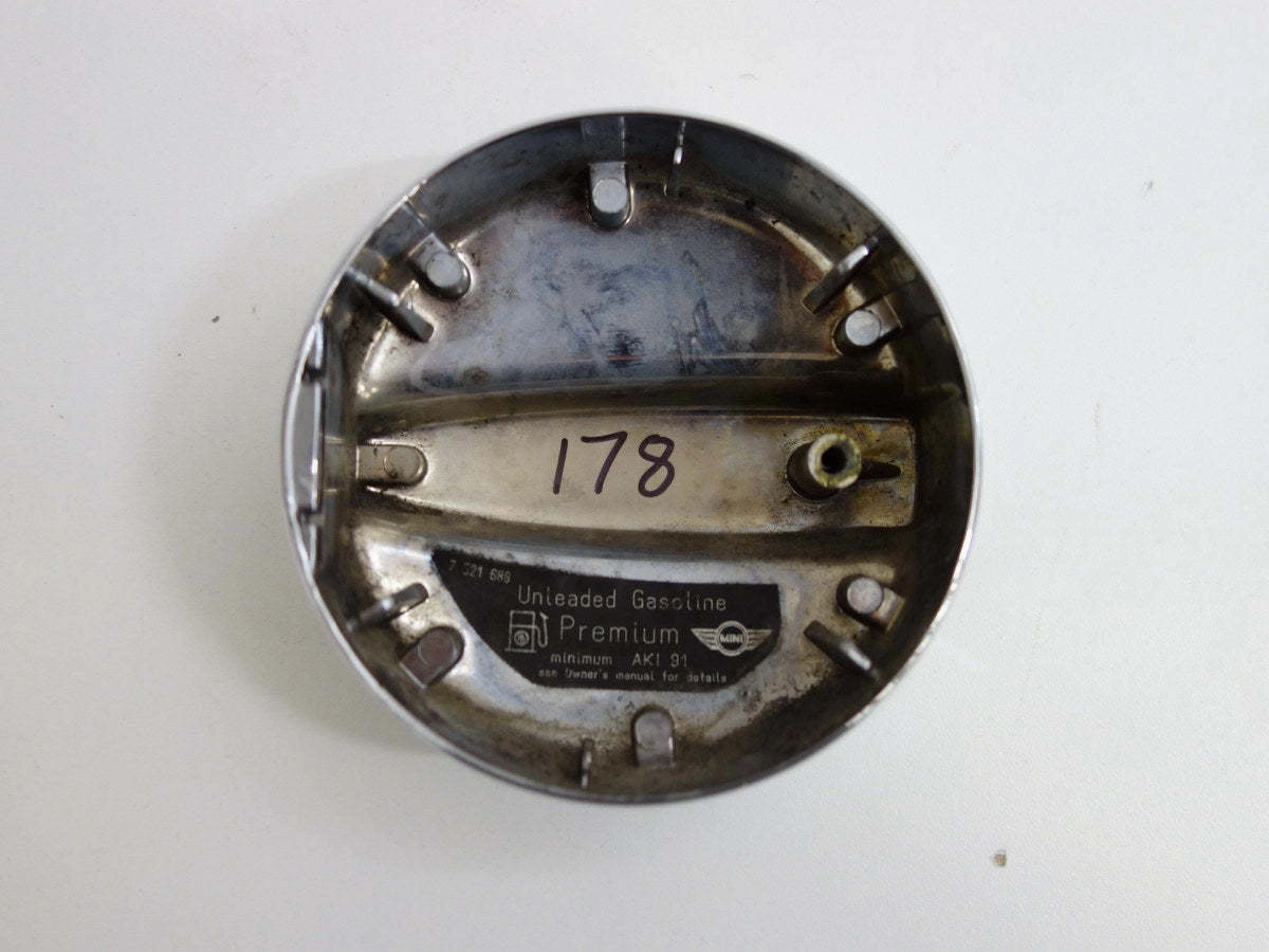 Mini Cooper Fuel Door Gas Cap Chrome 51177158196 04-06 R53