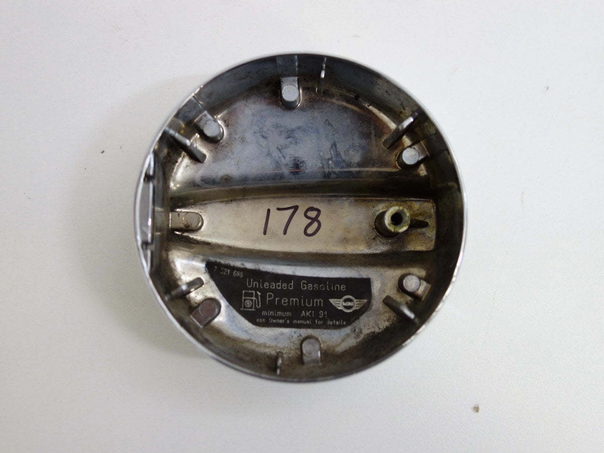Mini Cooper Fuel Door Gas Cap Chrome 51177158196 04-06 R53