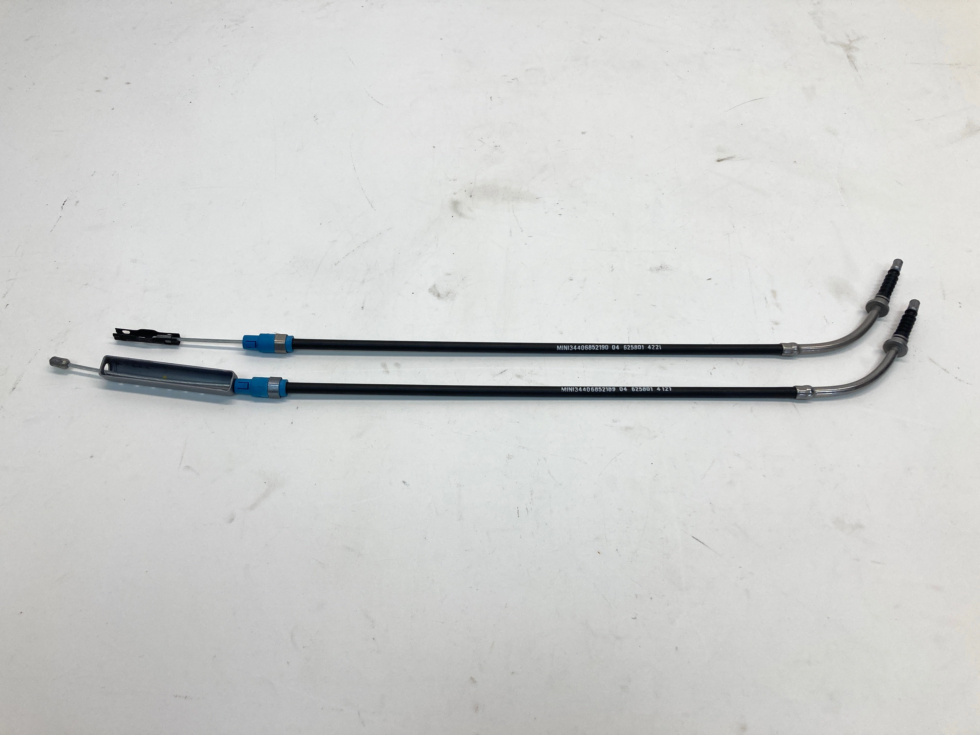 Mini Cooper Parking Brake Cables Set New OEM 34406852190 34406852189 F56 F55 F57