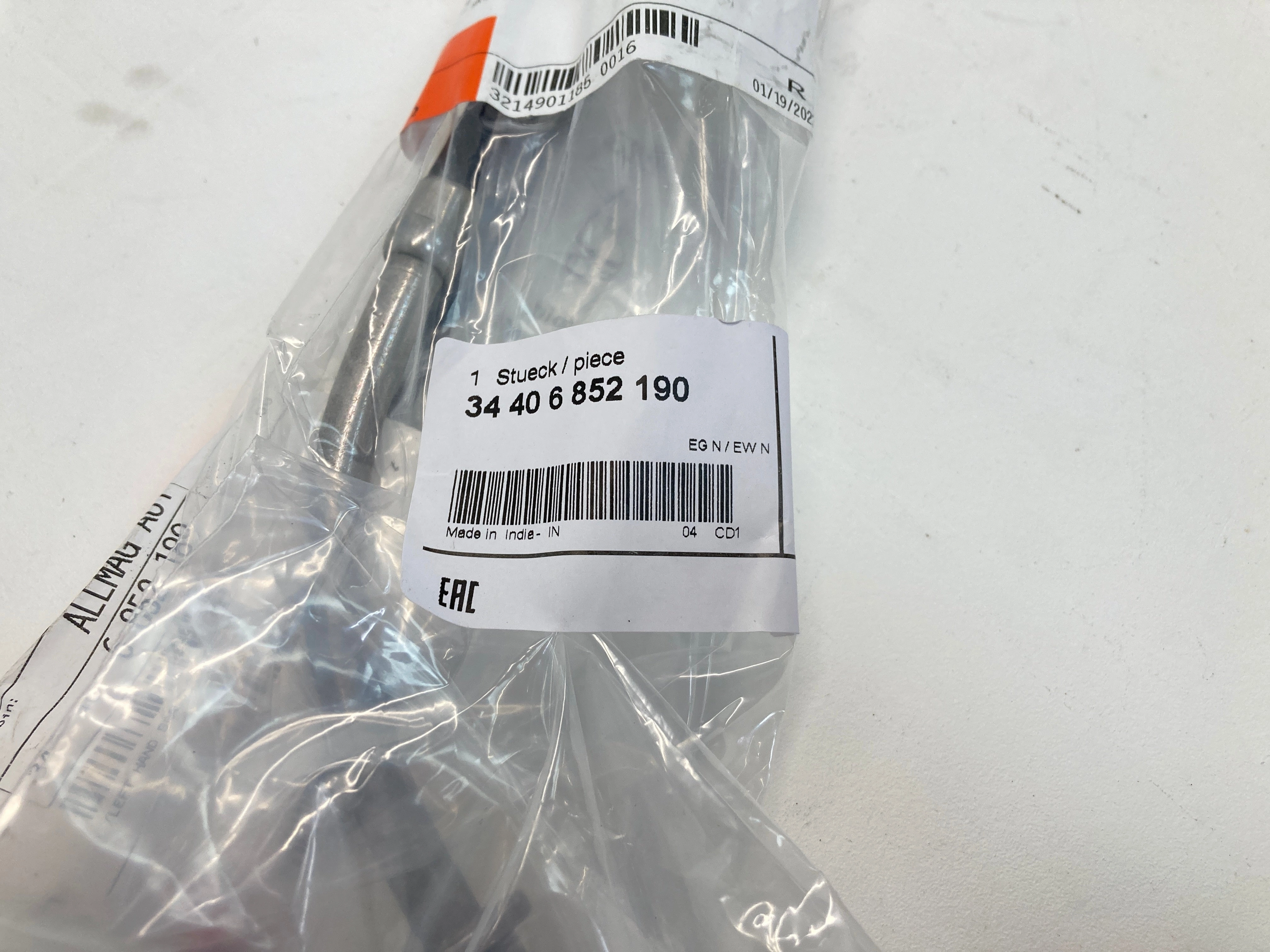 Mini Cooper Parking Brake Cables Set New OEM 34406852190 34406852189 F56 F55 F57