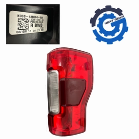 New OEM Ford Right Tail Lamp Assembly 2017-2019 F-250 Super Duty KC3B13B504BA