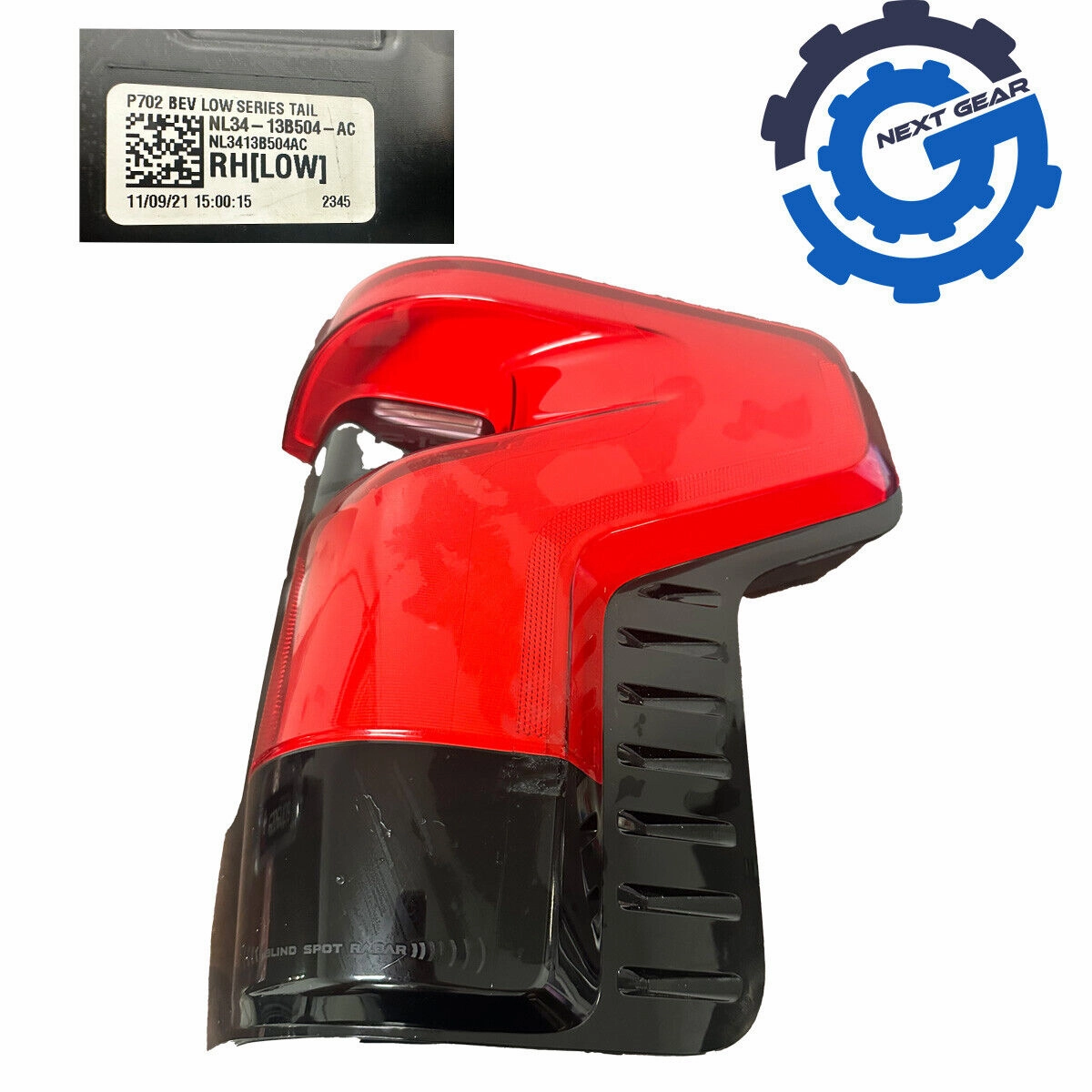 New OEM Ford Tail Light Blind RH 2022-2025 Ford F150 Lightning NL34-13B504-AG