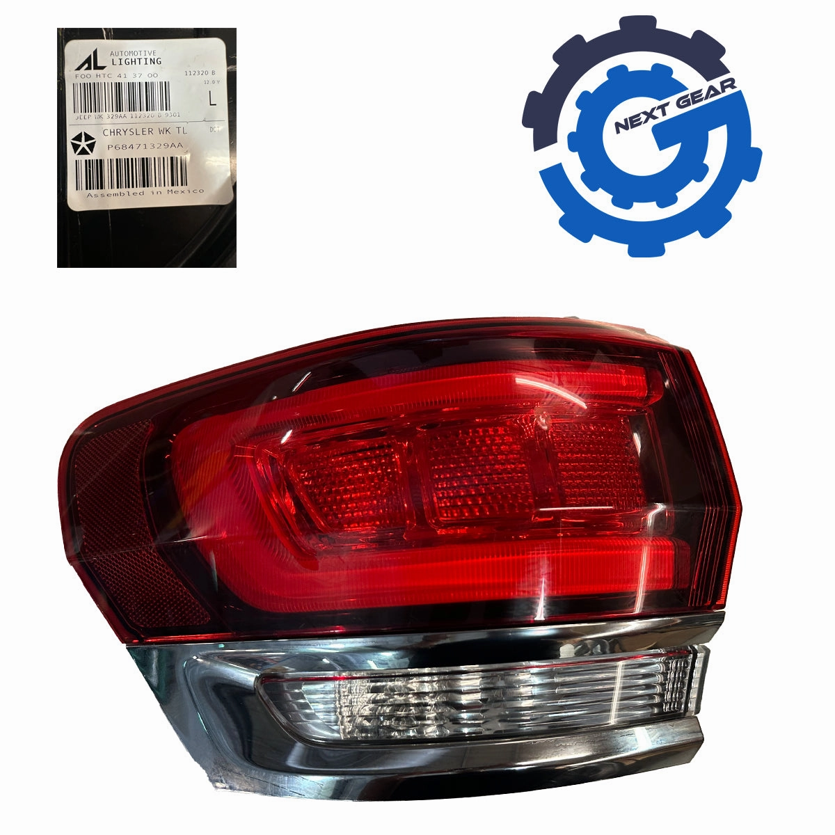 New OEM Mopar Tail Light Driver LH For 2014-2021 Jeep Grand Cherokee 68471329AA