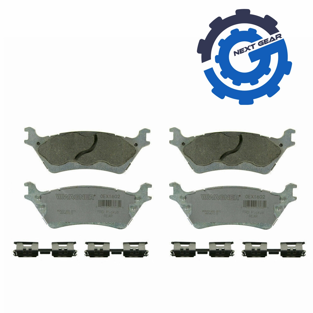 New OEM Wagner Disc Brake Pad Rear Set For 2012-2018 Ford F150 OEX1602