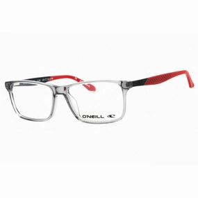 ONeill Men's Eyeglasses - Grey Plastic Rectangular Full Rim Frame | ONO-BAILEY 108-SC