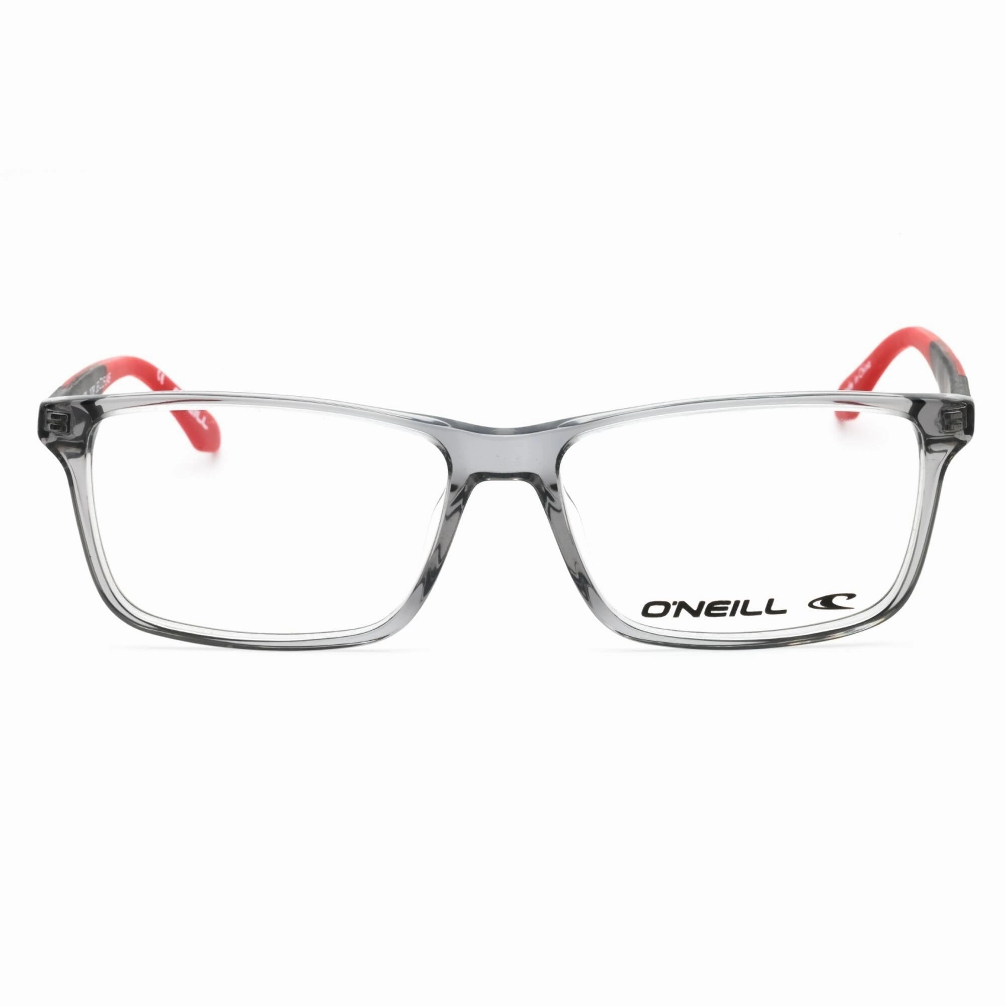 ONeill Men's Eyeglasses - Grey Plastic Rectangular Full Rim Frame | ONO-BAILEY 108-SC