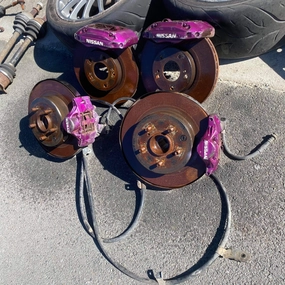 R33 GTST 5 stud Brake Kit