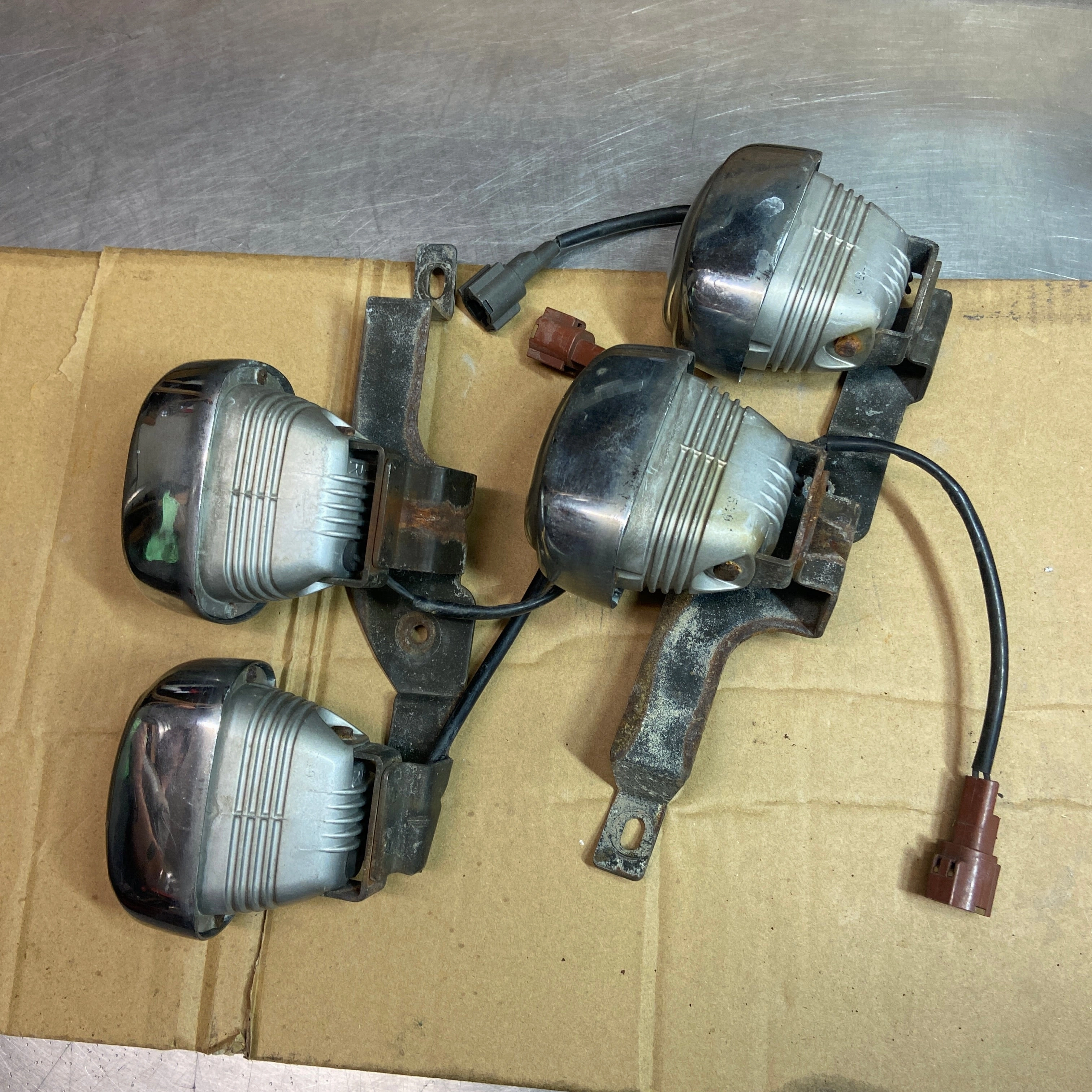 RARE OEM BCNR33 factory option fog lights